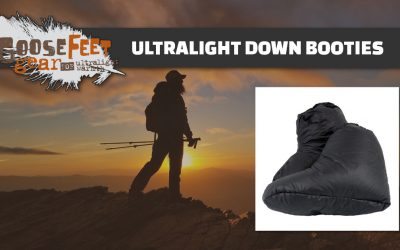 Down Booties For Backpacking